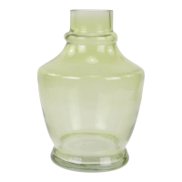 Vaas glas retro lang groen