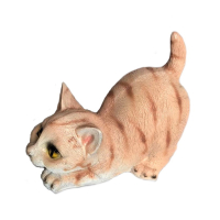 Fiber kat "Crouching"