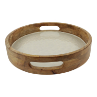 Planche de service en bois de manguier Megan L