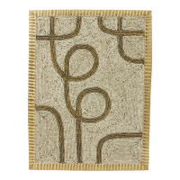 Wanddecor Curls beige