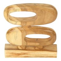 Houten beeld Ido