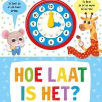 Klokboek-Hoe laat is het? (12pag. karton)