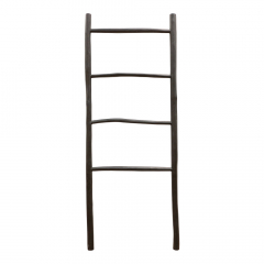 Decoratie ladder Lena zwart XL