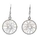 Oorhanger Cirkel, zilver SP8100