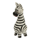 Beeld hout zebra lange nek XS