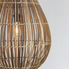 Lamp bamboe Druppel L