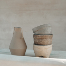 Vase beige Alexis