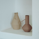 Vase beige Alexis