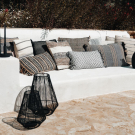 Windlicht zwart Atlas S