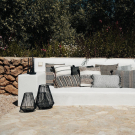 Windlicht zwart Atlas S