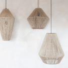 Hanglamp jute Niko