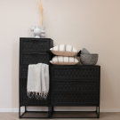 Dressoir zwart Maeve 5 lades