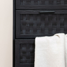 Dressoir zwart Maeve 5 lades