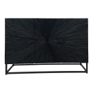 Dressoir zwart Etoile 3 deurs