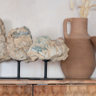 Rots steen op stand Set 3