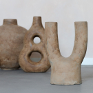 Vaas terracotta Tosca U vorm
