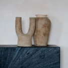 Vaas terracotta Tosca U vorm