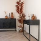 Pluim Rayung gras bruin M