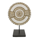 Schelpen decor Lulu wit S