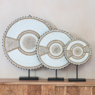 Schelpen decor Lulu wit S