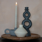 Waxinelichthouder terracotta Maret